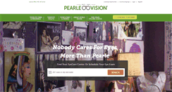 Desktop Screenshot of pearlevision.com