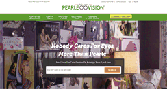 Desktop Screenshot of pearlevision.ca
